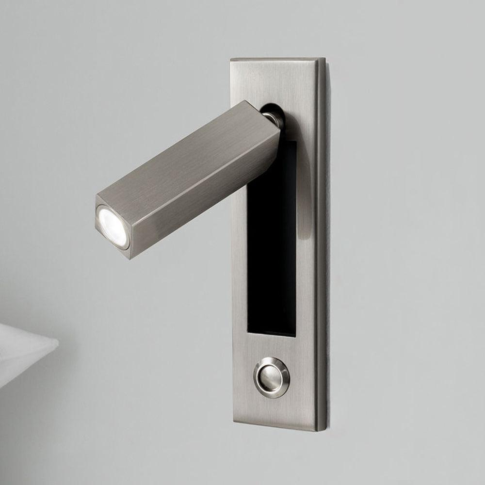 Minimalist Wall Sconce with Adjustable Cylindrical LED
