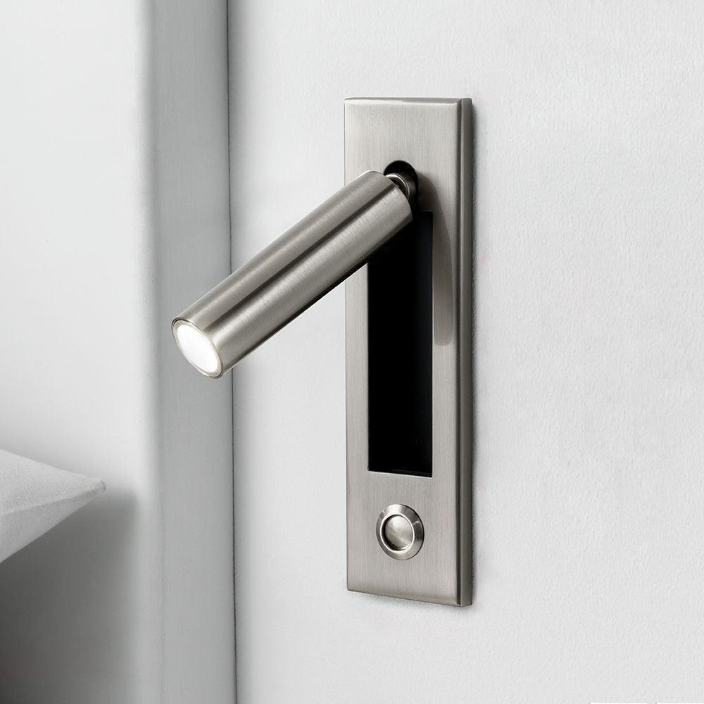 Minimalist Wall Sconce with Adjustable Cylindrical LED