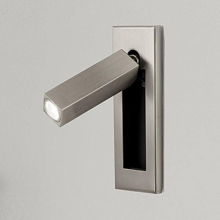 Minimalist Wall Sconce with Adjustable Cylindrical LED