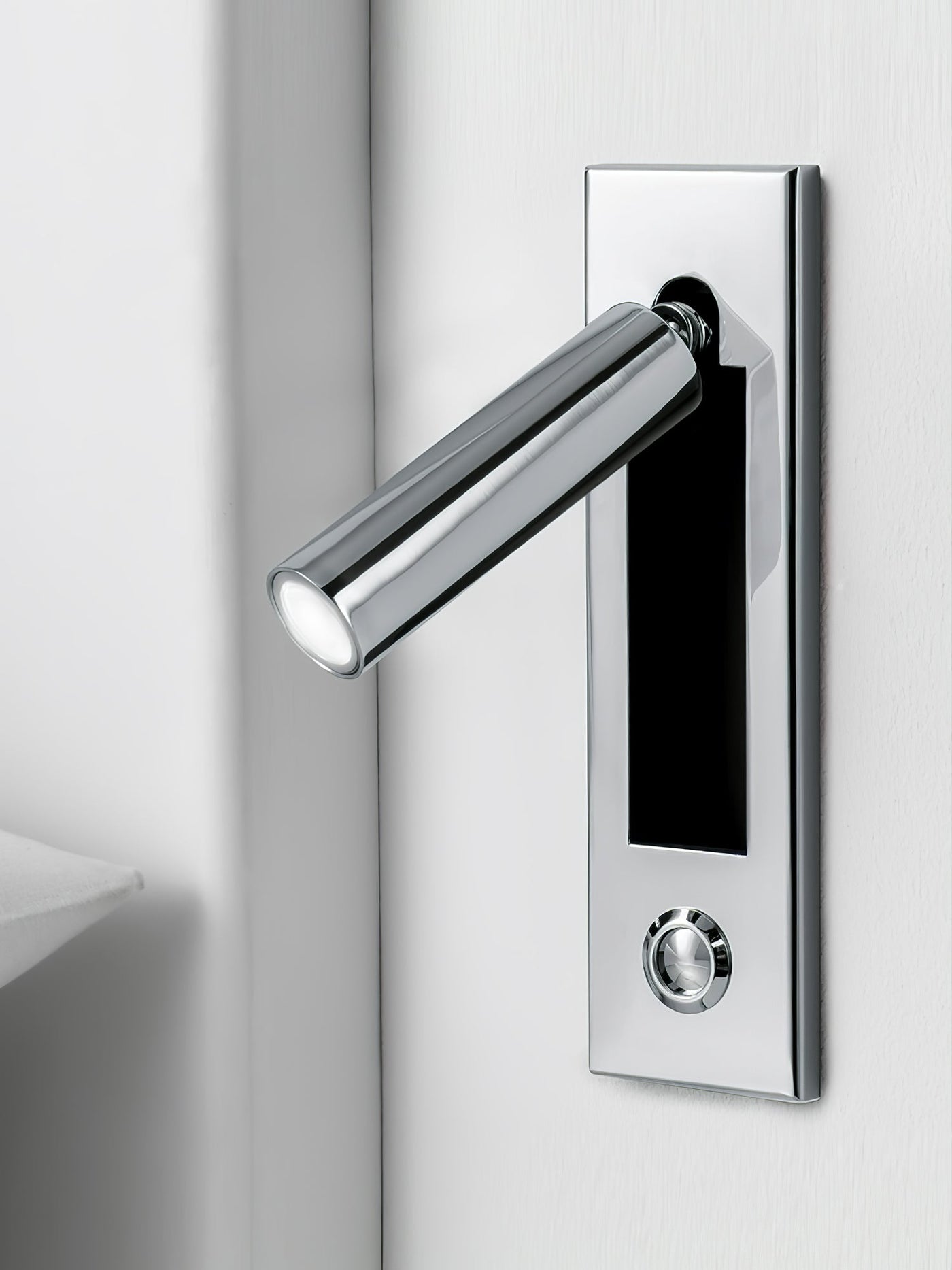 Minimalist Wall Sconce with Adjustable Cylindrical LED