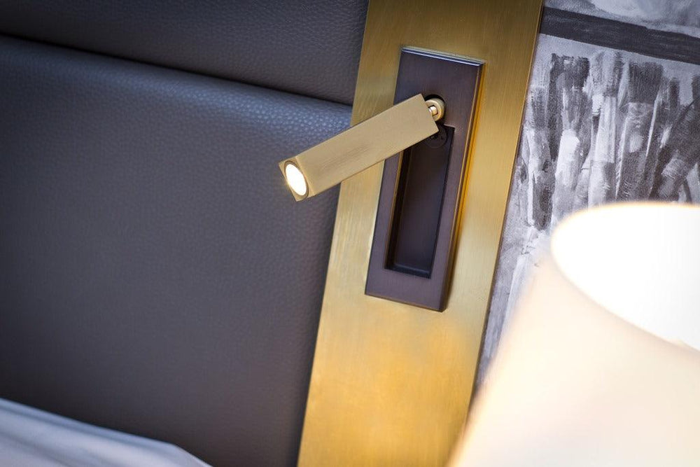 Minimalist Wall Sconce with Adjustable Cylindrical LED
