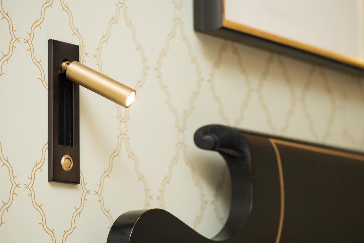 Minimalist Wall Sconce with Adjustable Cylindrical LED