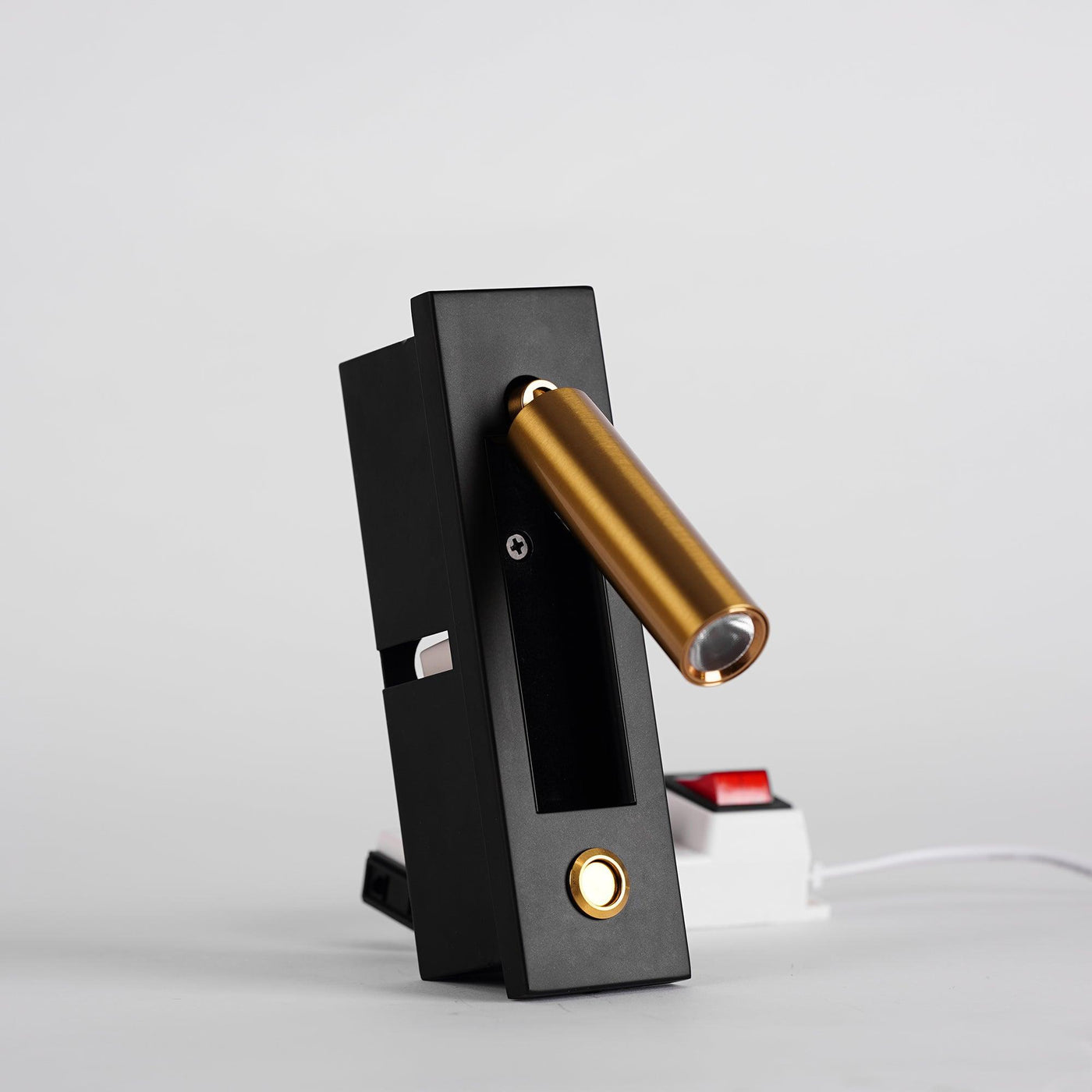 Minimalist Wall Sconce with Adjustable Cylindrical LED