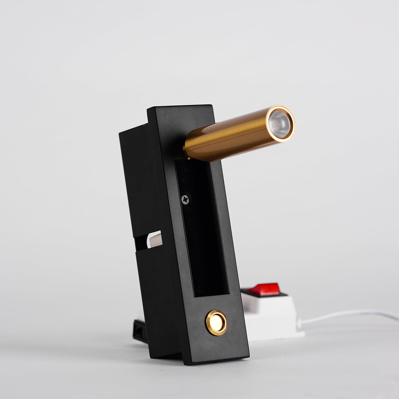 Minimalist Wall Sconce with Adjustable Cylindrical LED
