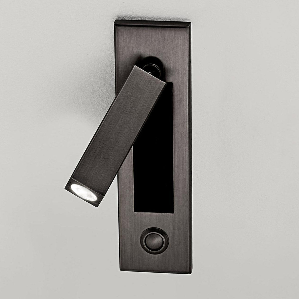 Minimalist Wall Sconce with Adjustable Cylindrical LED