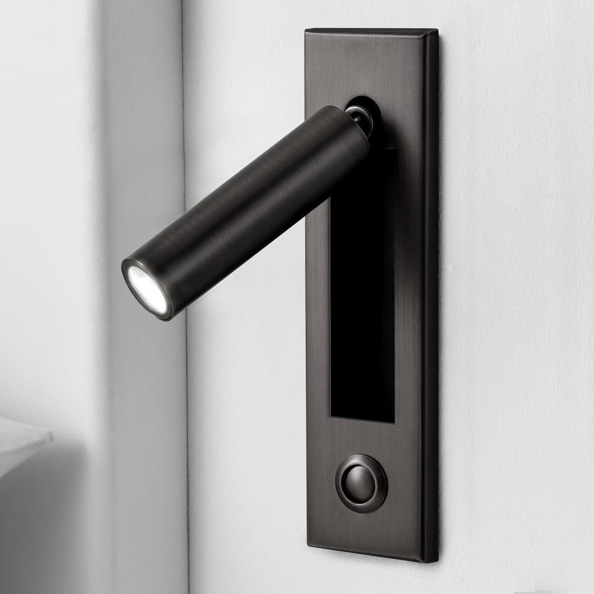Minimalist Wall Sconce with Adjustable Cylindrical LED