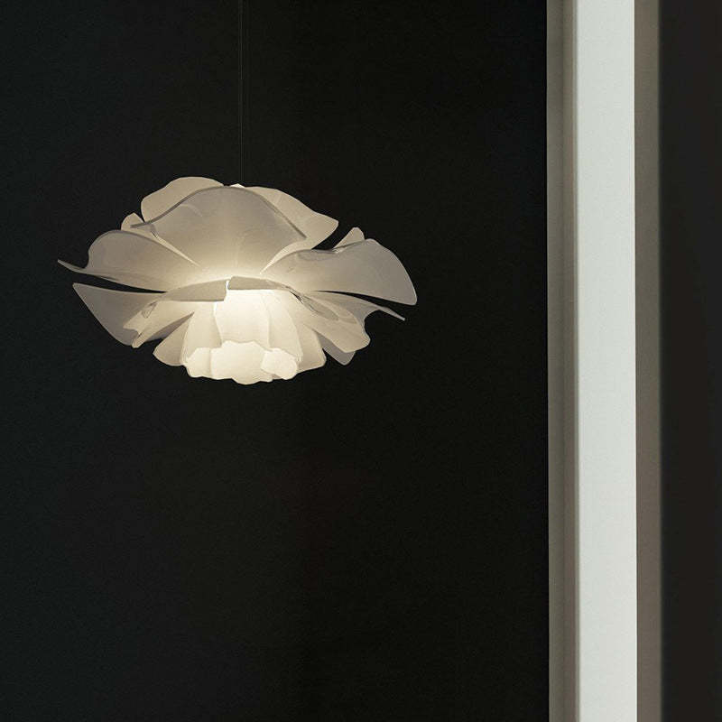 Scandinavian Circular Petal Pendant Light with LED