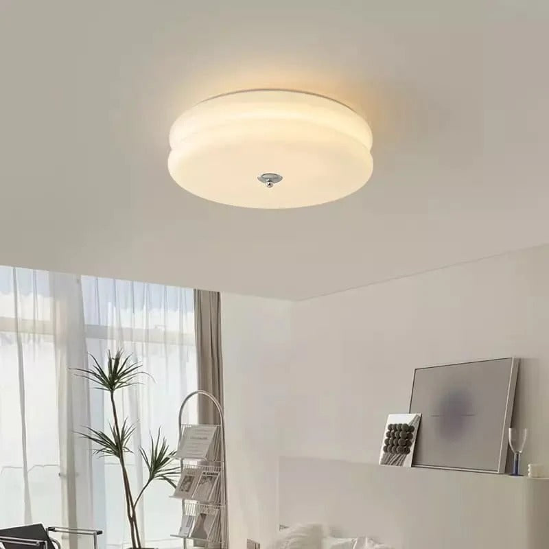 Flush Mount LED Light with Minimalist Disc-Design