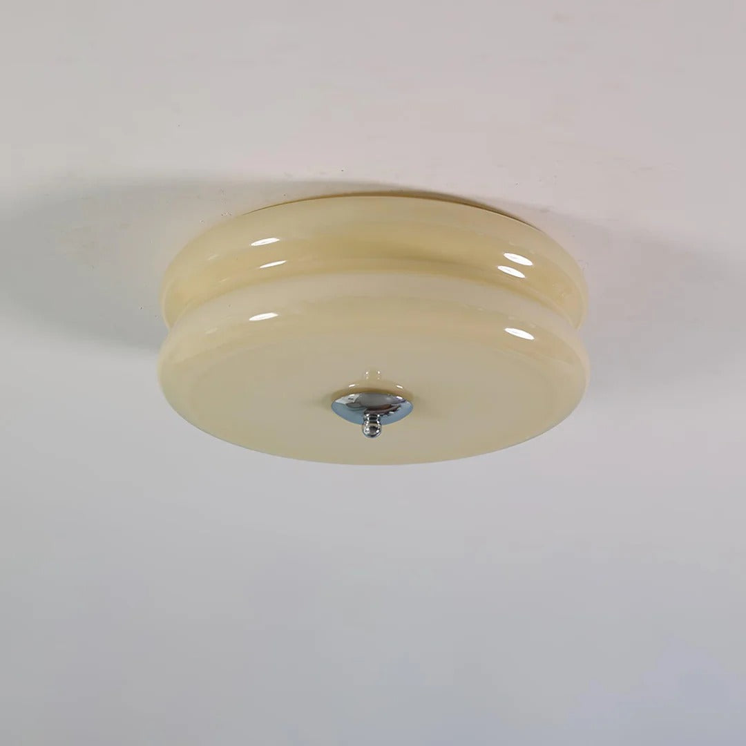 Flush Mount LED Light with Minimalist Disc-Design