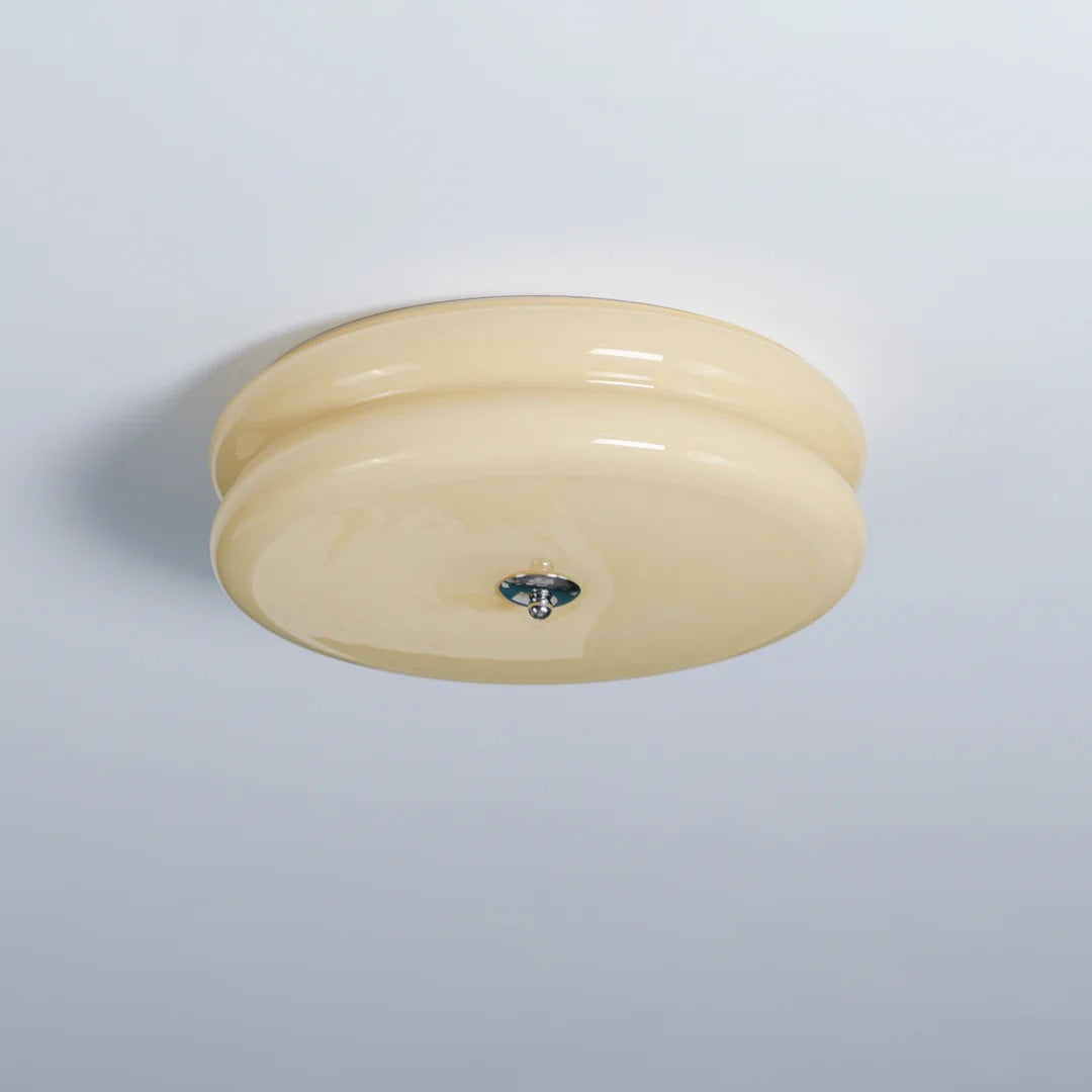 Flush Mount LED Light with Minimalist Disc-Design