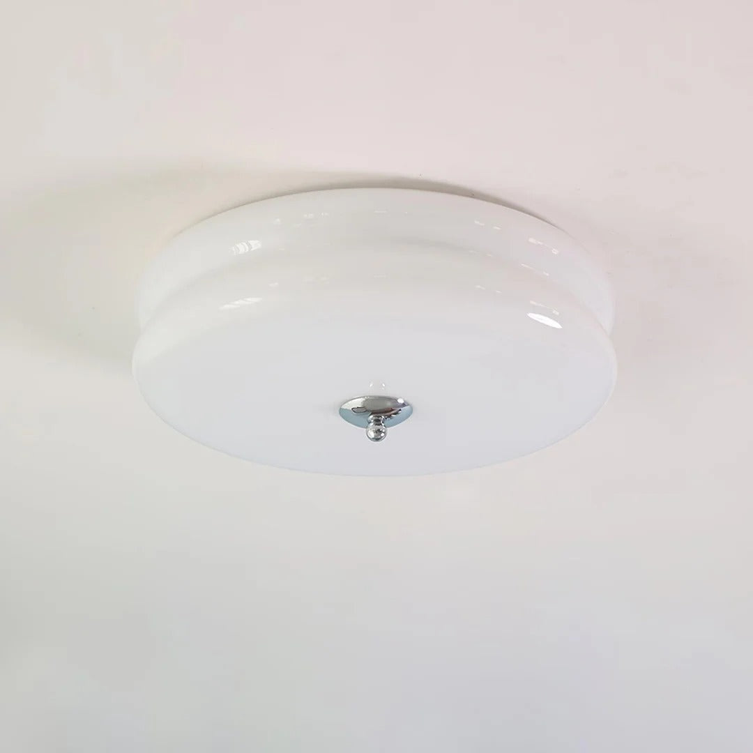 Flush Mount LED Light with Minimalist Disc-Design