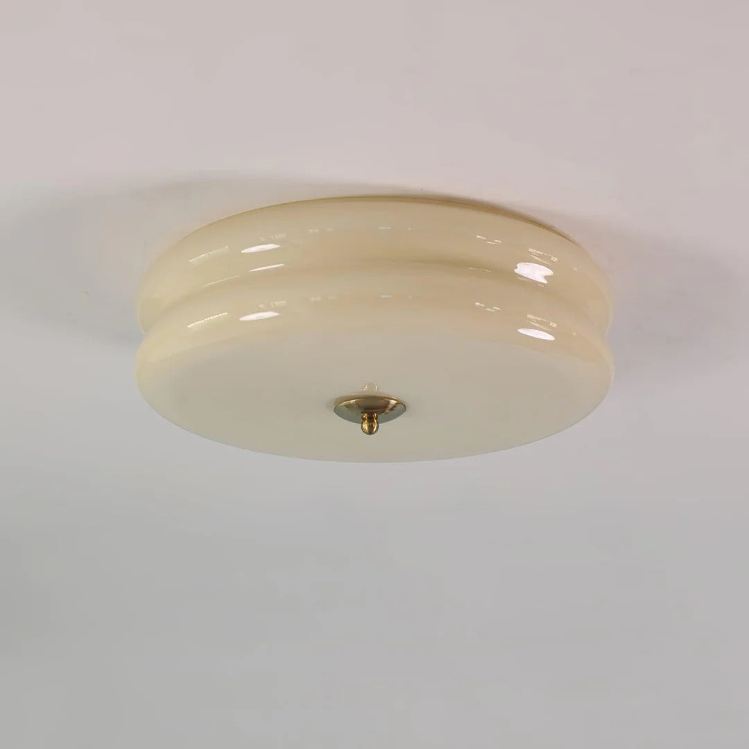 Flush Mount LED Light with Minimalist Disc-Design