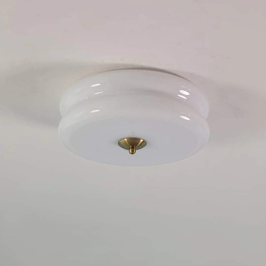 Flush Mount LED Light with Minimalist Disc-Design