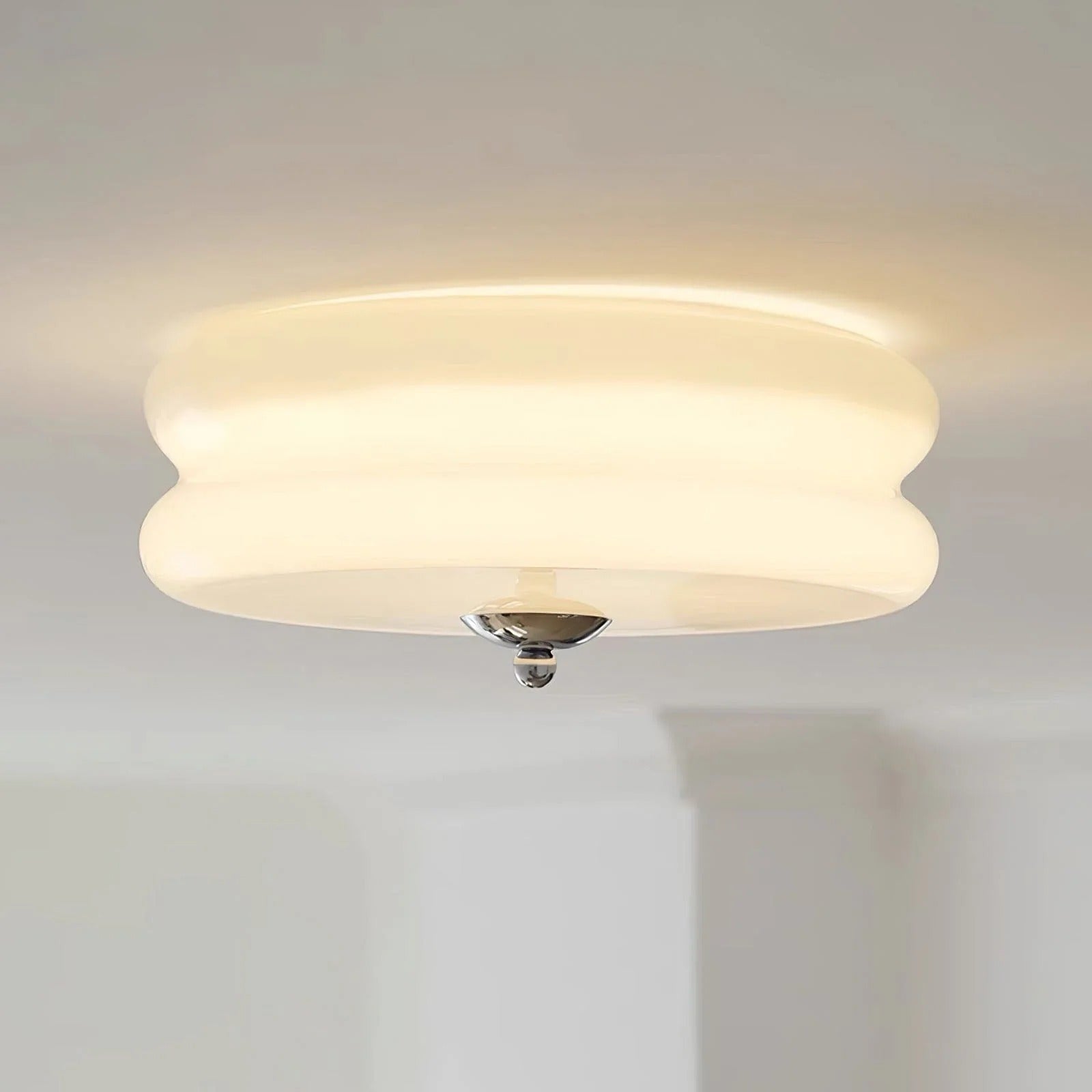 Flush Mount LED Light with Minimalist Disc-Design