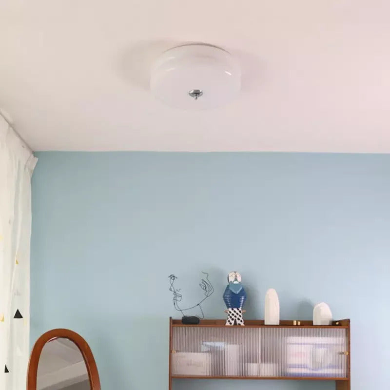 Flush Mount LED Light with Minimalist Disc-Design