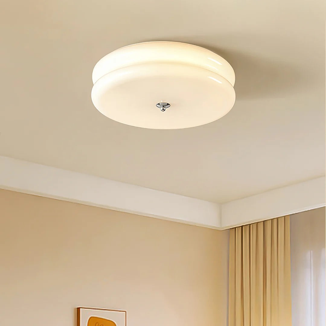 Flush Mount LED Light with Minimalist Disc-Design