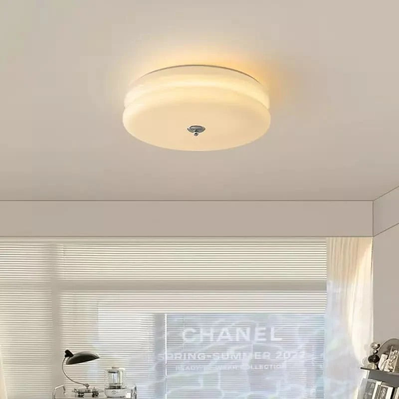 Flush Mount LED Light with Minimalist Disc-Design