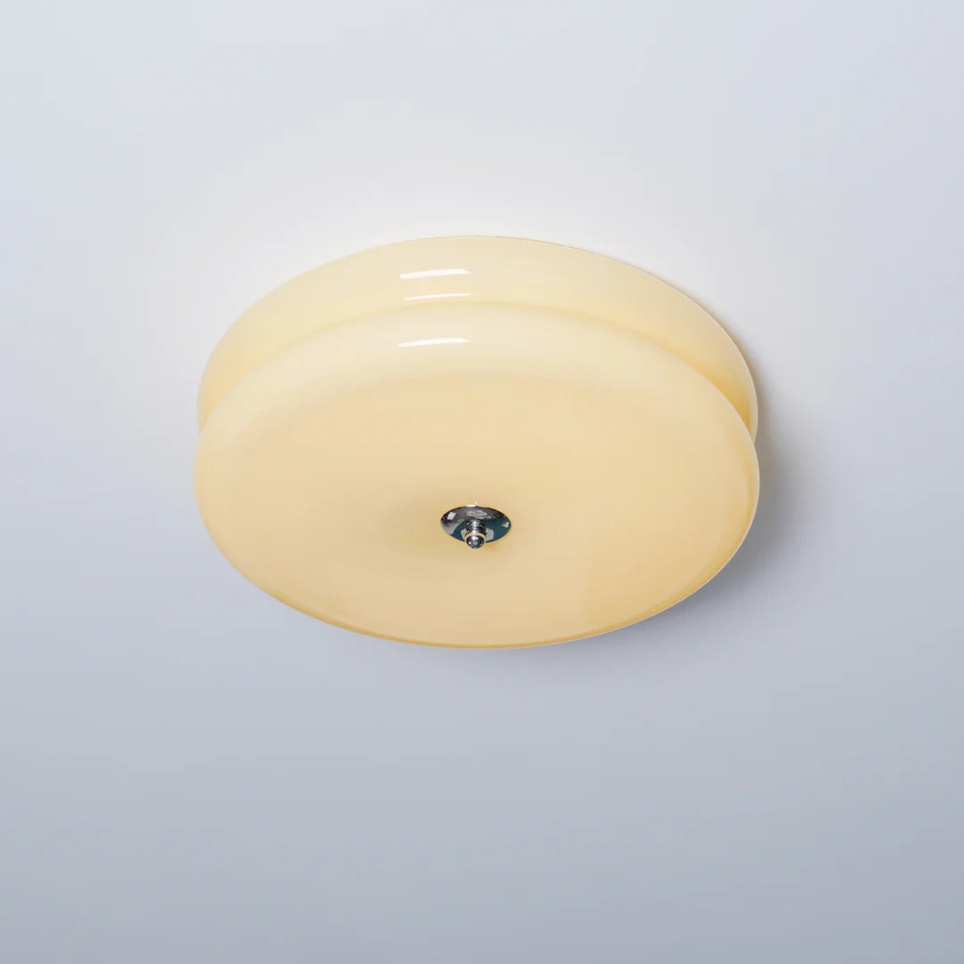 Flush Mount LED Light with Minimalist Disc-Design