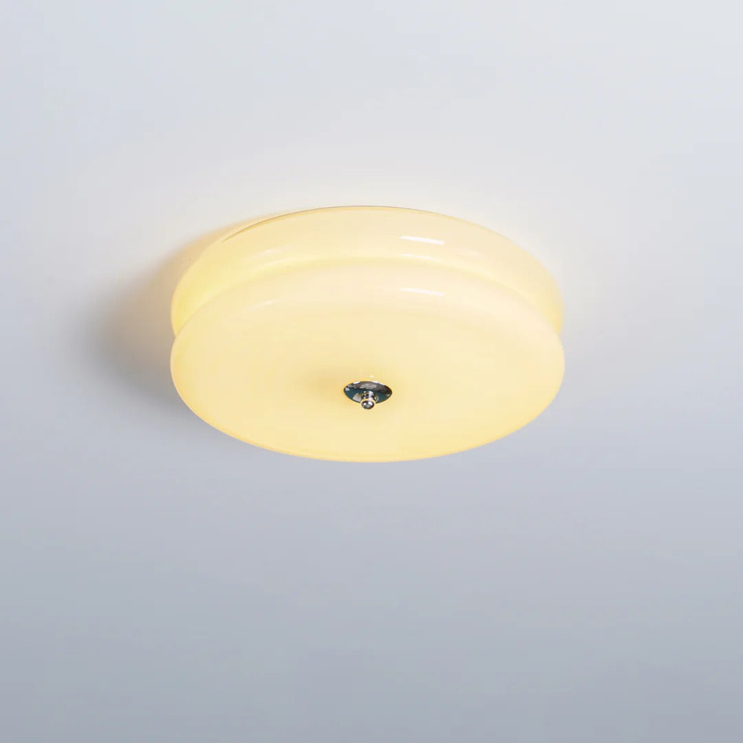 Flush Mount LED Light with Minimalist Disc-Design
