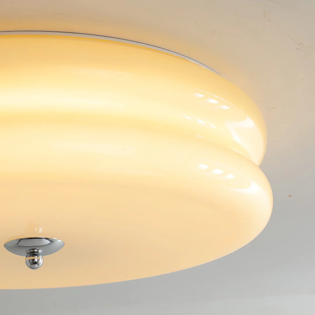 Flush Mount LED Light with Minimalist Disc-Design