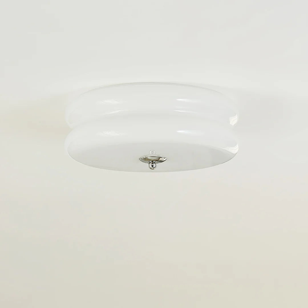 Flush Mount LED Light with Minimalist Disc-Design