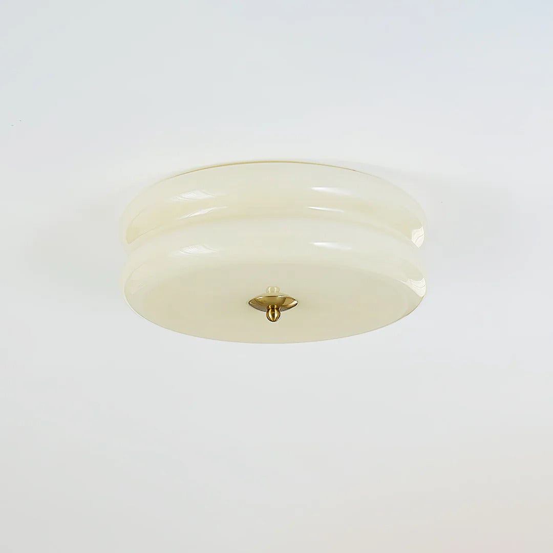 Flush Mount LED Light with Minimalist Disc-Design