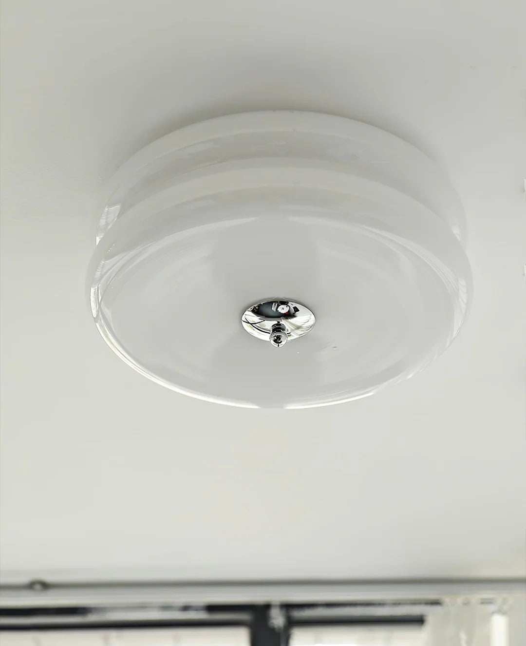 Flush Mount LED Light with Minimalist Disc-Design