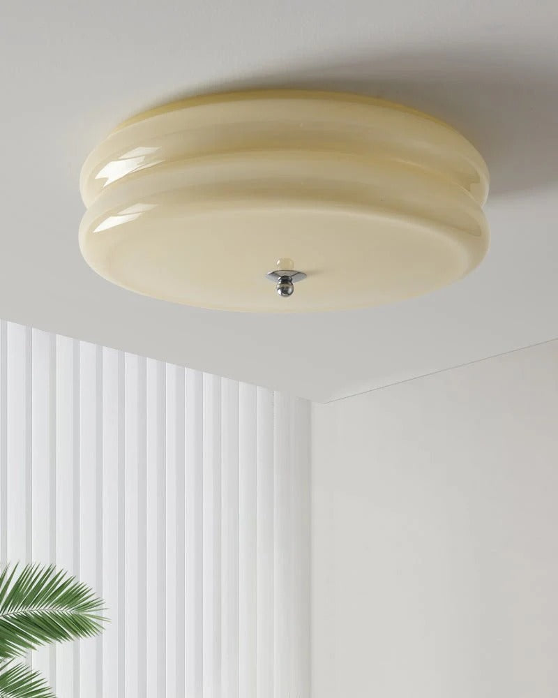 Flush Mount LED Light with Minimalist Disc-Design