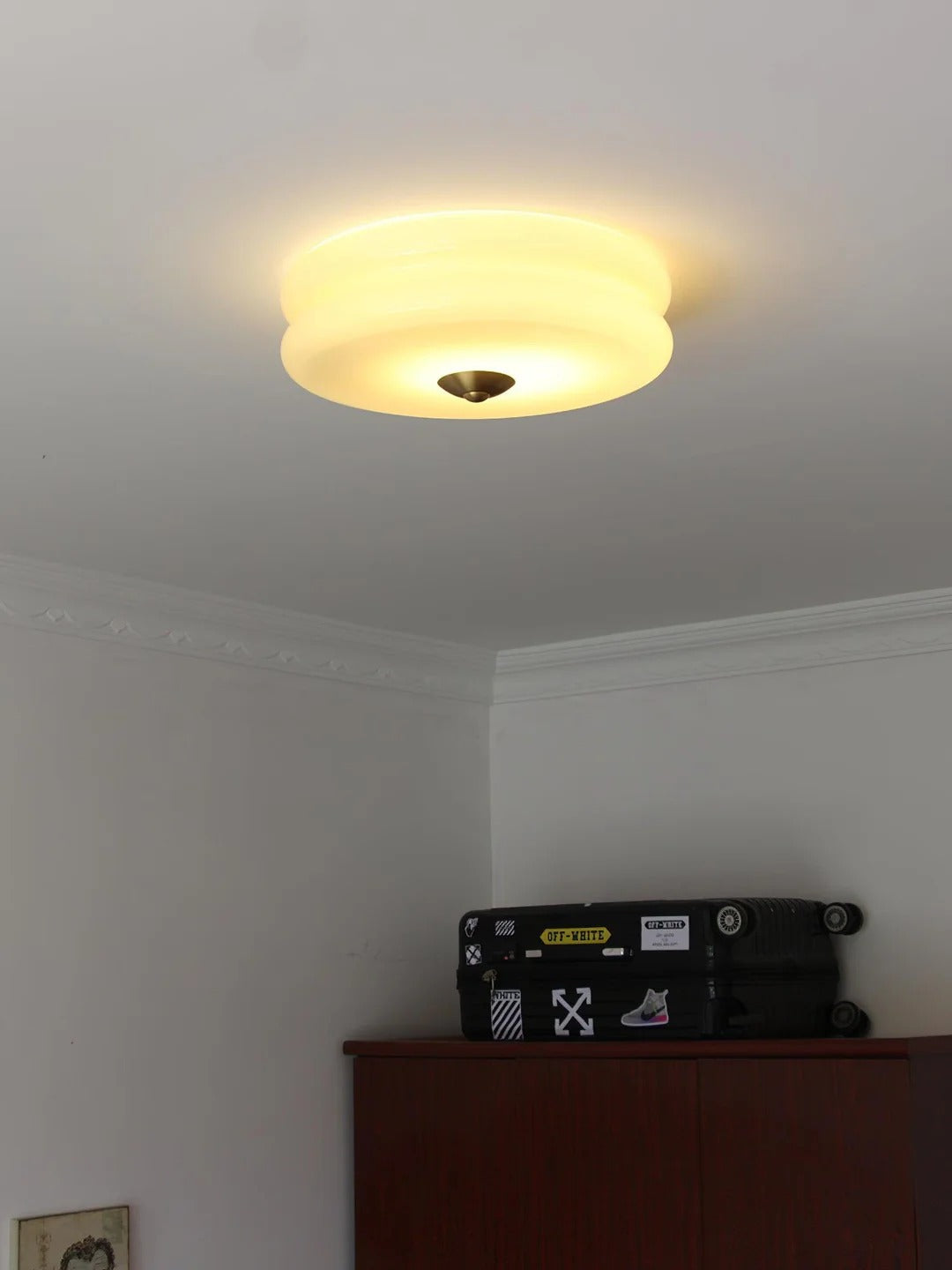 Flush Mount LED Light with Minimalist Disc-Design