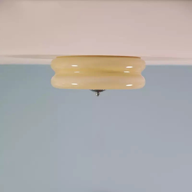 Flush Mount LED Light with Minimalist Disc-Design