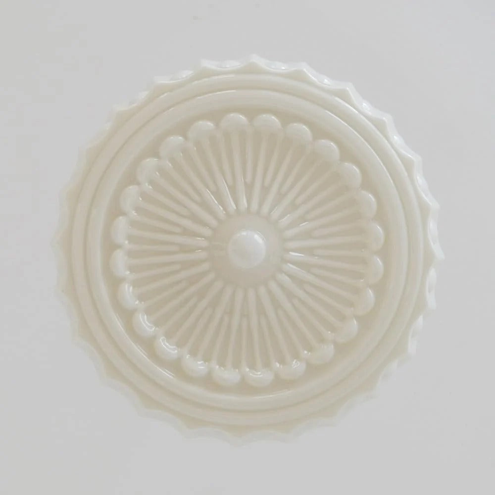 Industrial Relief-Textured Dome Pendant Light