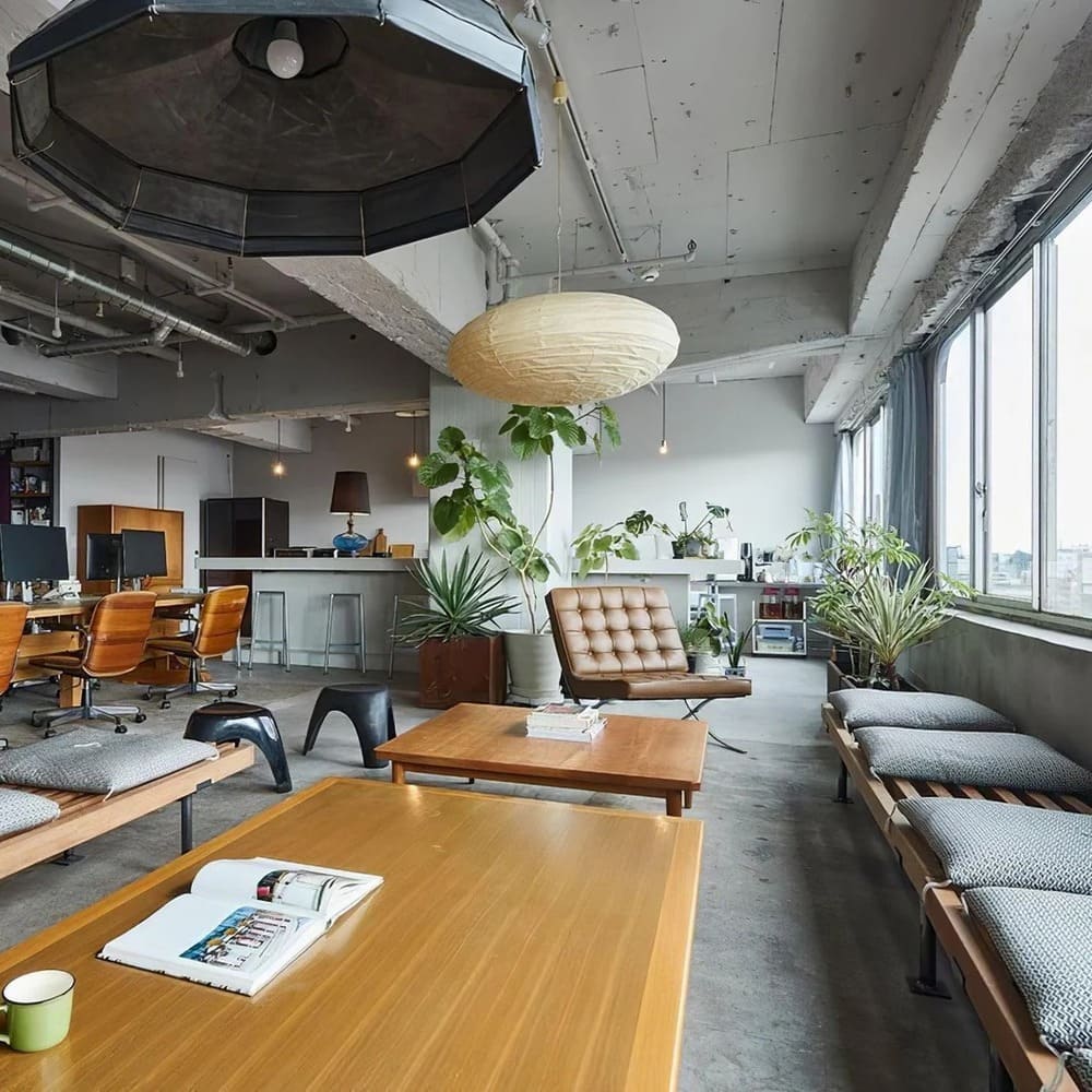 Japandi Ellipsoidal Parallel-Ribbed Pendant Light