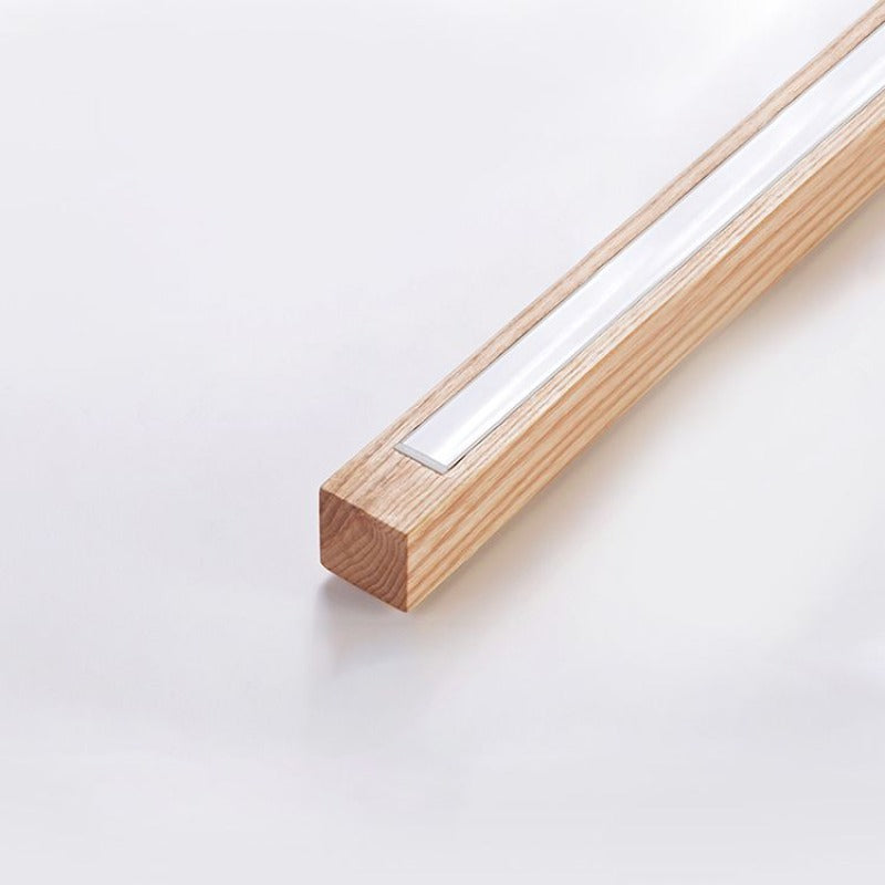 Minimalist Rectangular Floor Lamp with Integrated LED