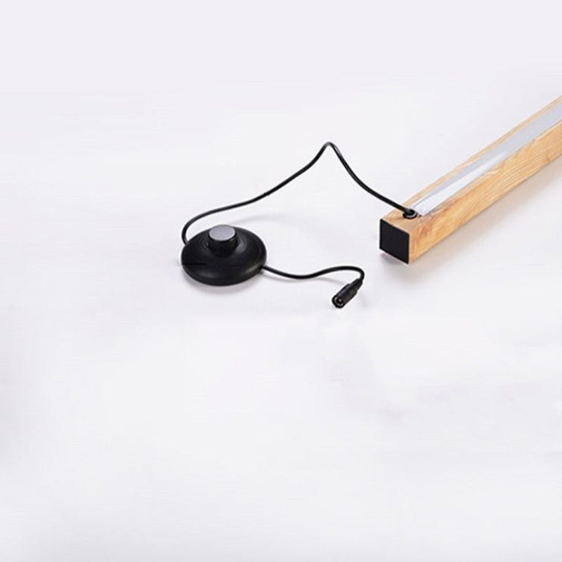 Minimalist Rectangular Floor Lamp with Integrated LED