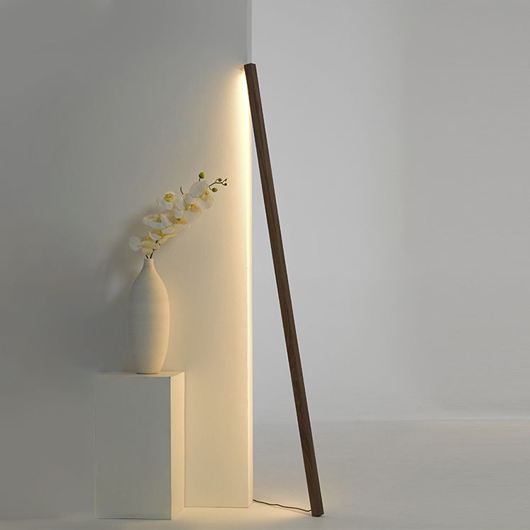 Minimalist Rectangular Floor Lamp with Integrated LED