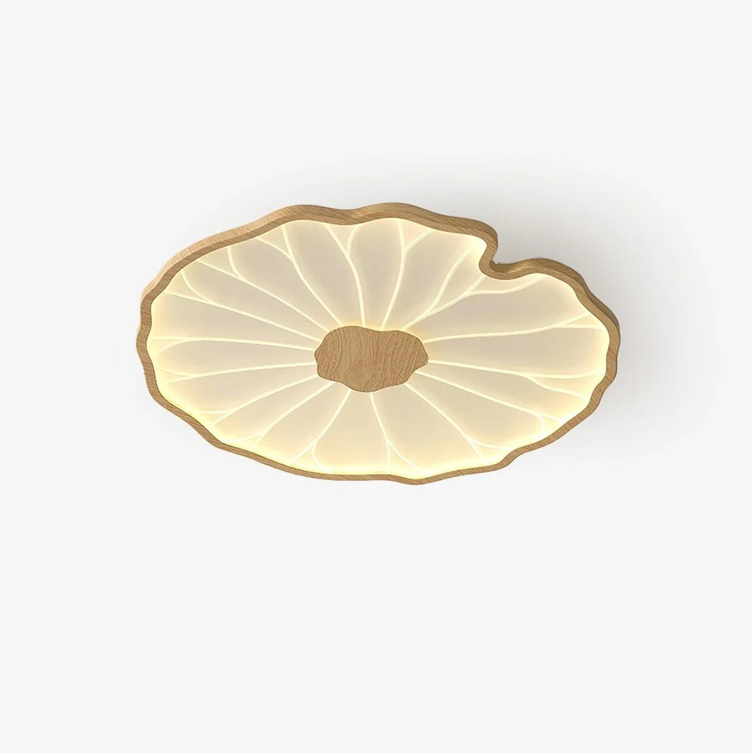 Organic Irregular Leaf-Like LED Flush Mount Light
