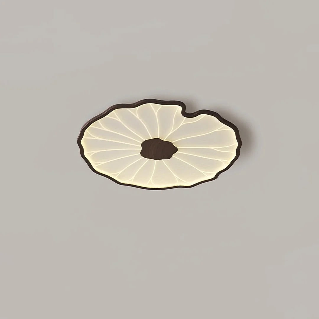 Organic Irregular Leaf-Like LED Flush Mount Light