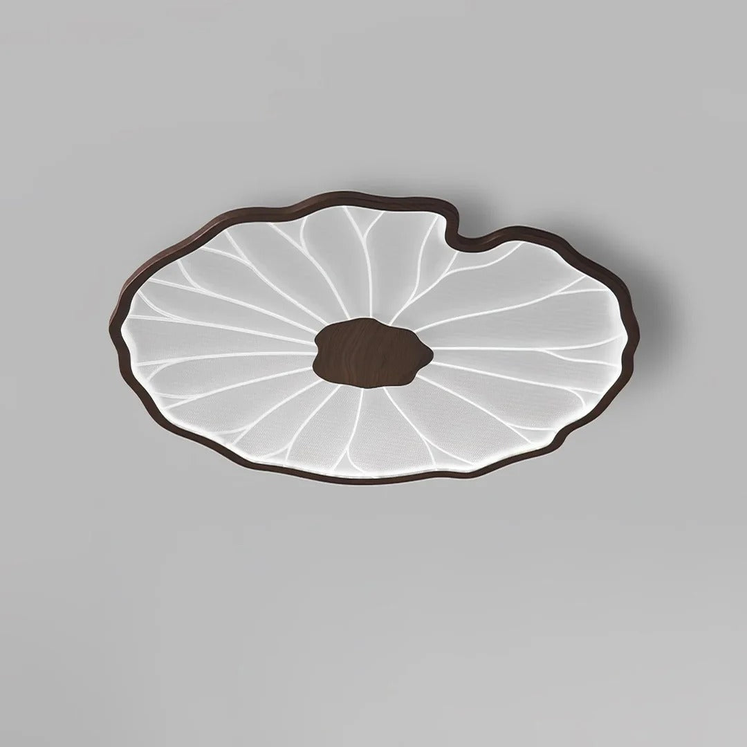 Organic Irregular Leaf-Like LED Flush Mount Light