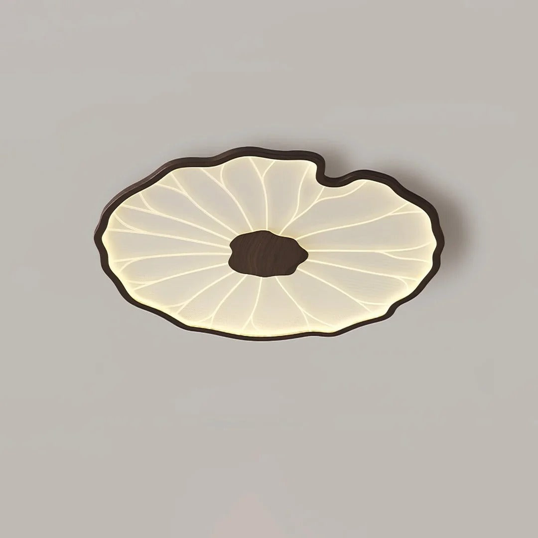 Organic Irregular Leaf-Like LED Flush Mount Light
