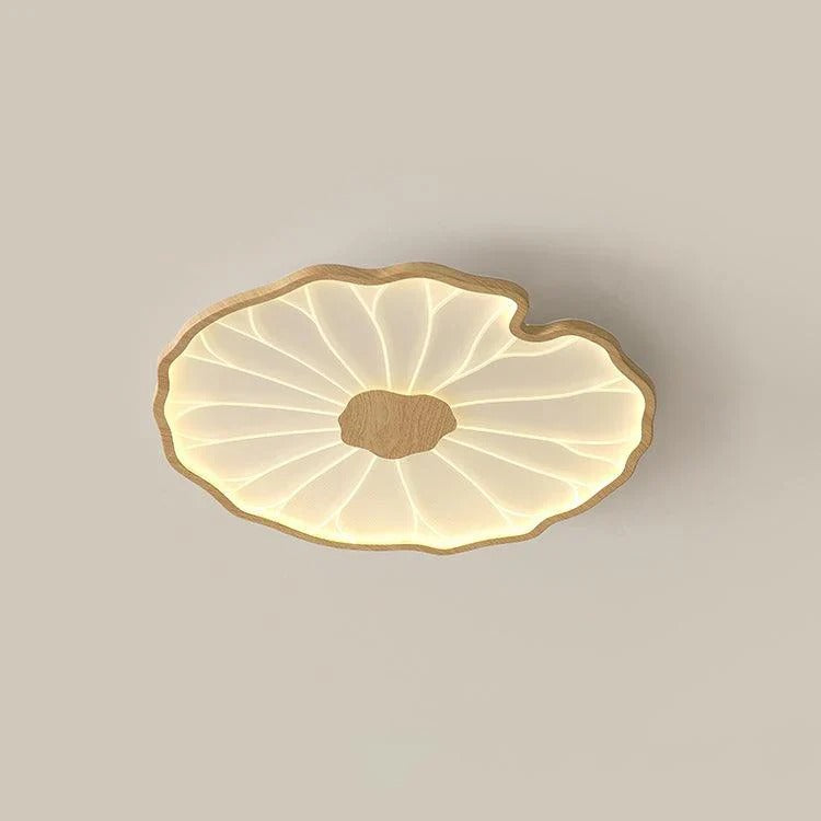 Organic Irregular Leaf-Like LED Flush Mount Light