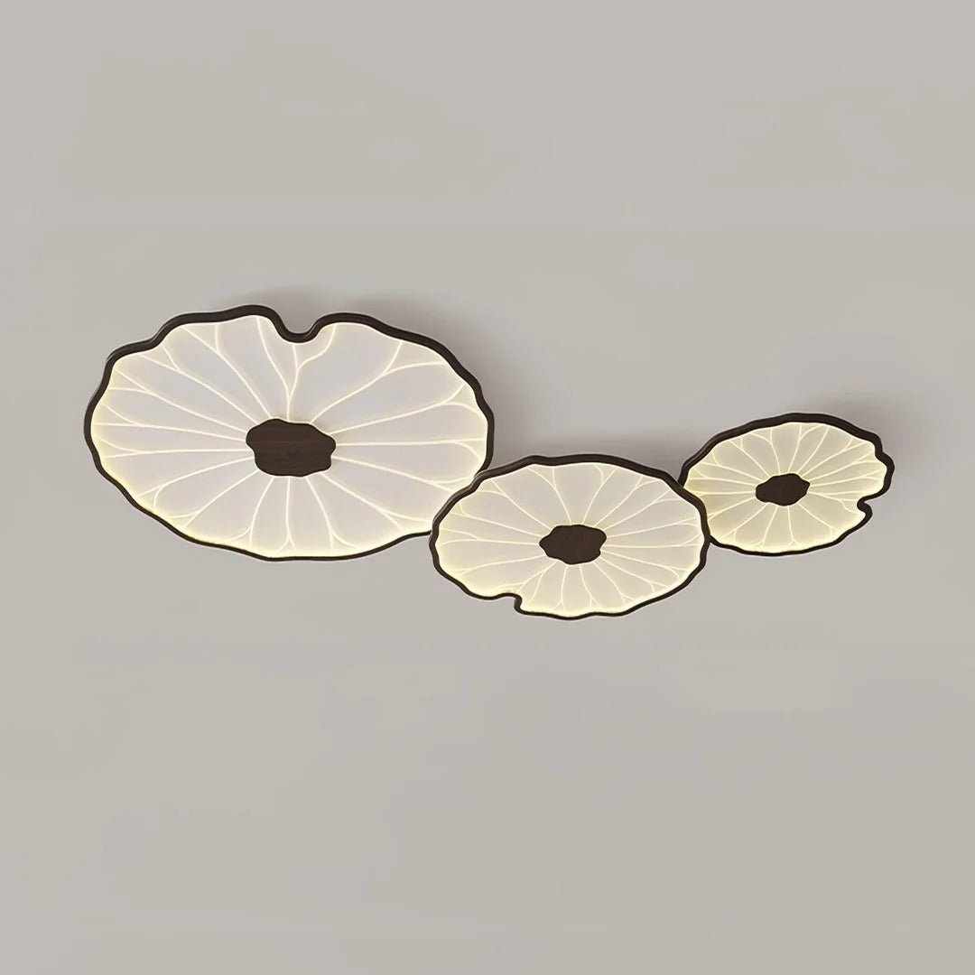 Organic Irregular Leaf-Like LED Flush Mount Light