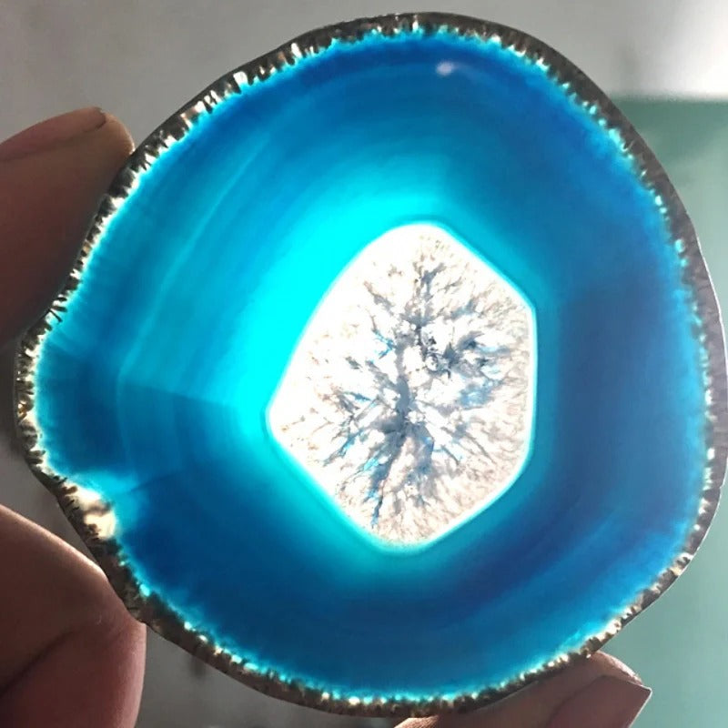 Eclectic Boho Chandelier – Multi-Tiered Agate