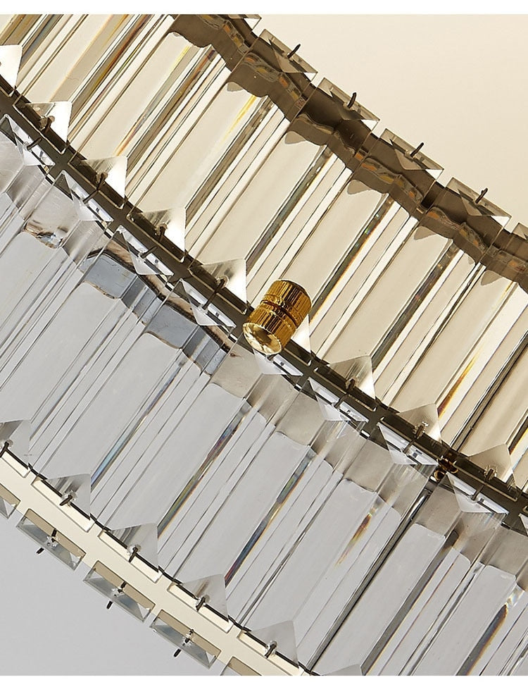 Modern Vertical-Accented Ring Flush Mount LED Light