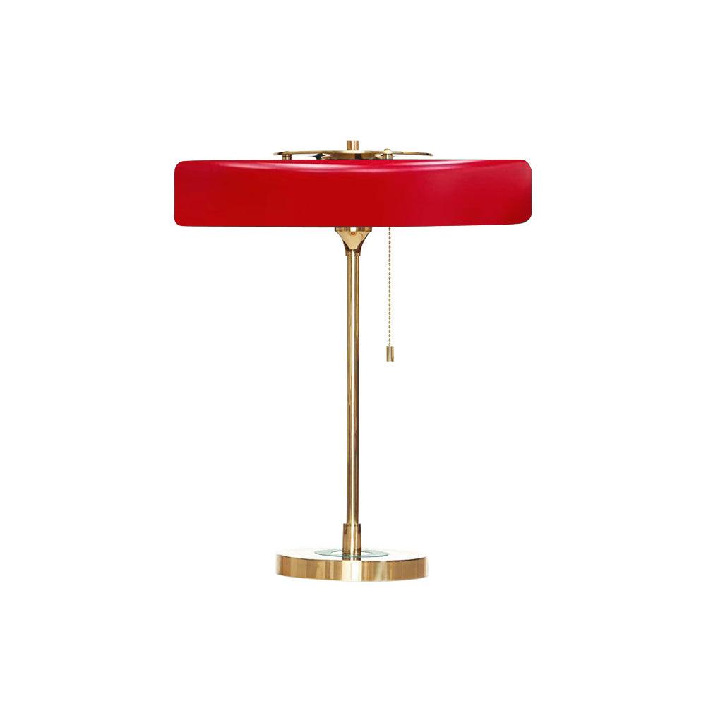 Bauhaus Table Lamp with Cylindrical Shade Design