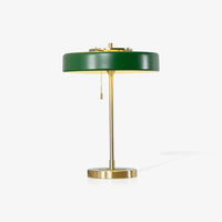 Bauhaus Table Lamp with Cylindrical Shade Design