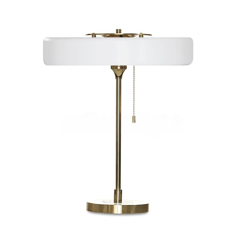 Bauhaus Table Lamp with Cylindrical Shade Design