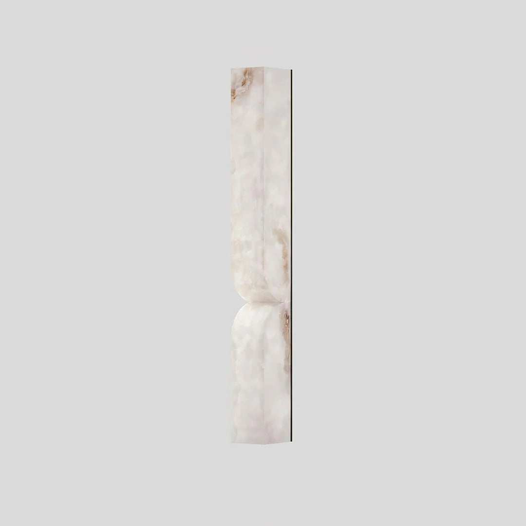 Minimalist Structured Dual-Curve Wall Sconce LED