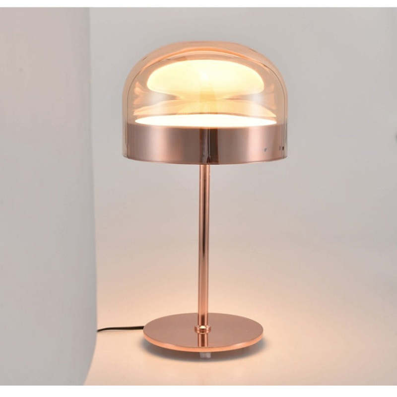 Minimalist Geometric Table Lamp – Integrated LED