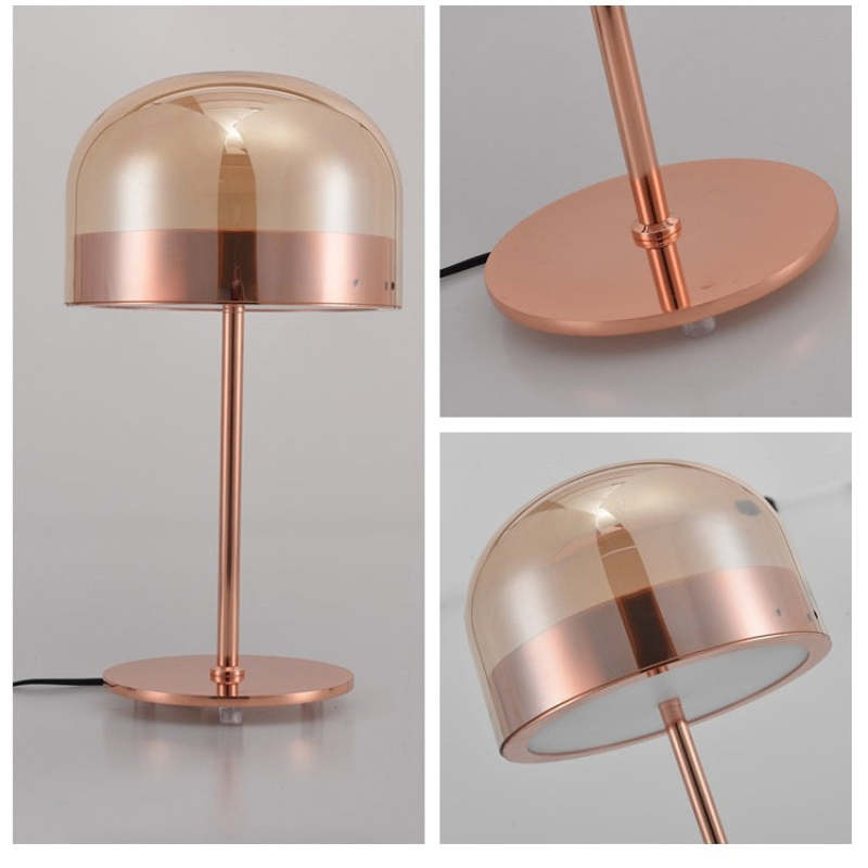 Minimalist Geometric Table Lamp – Integrated LED