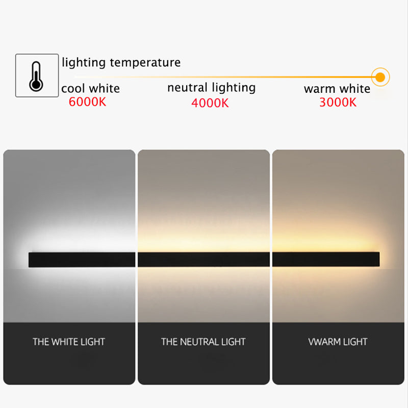 Minimalist LED Outdoor Wall Light – Waterproof & Energy Efficient Design